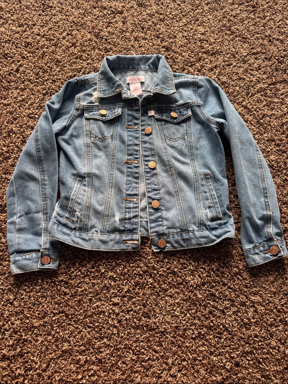 Tommy Bahama Light Blue Denim Jacket for Kids